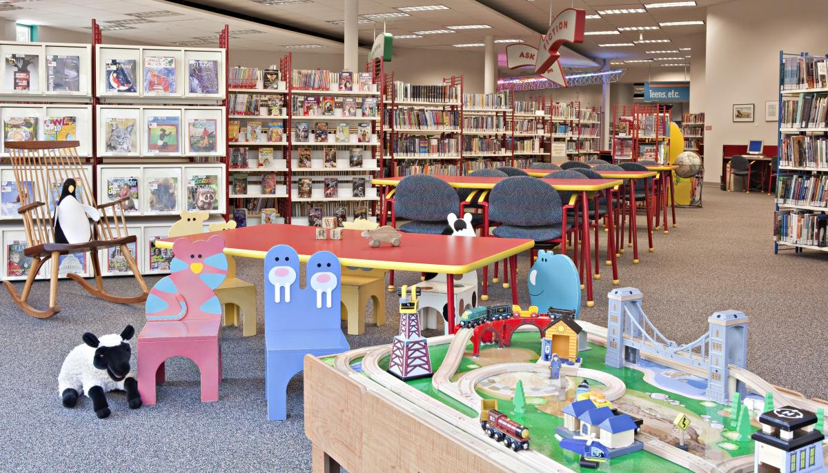 James City County Library Youth area